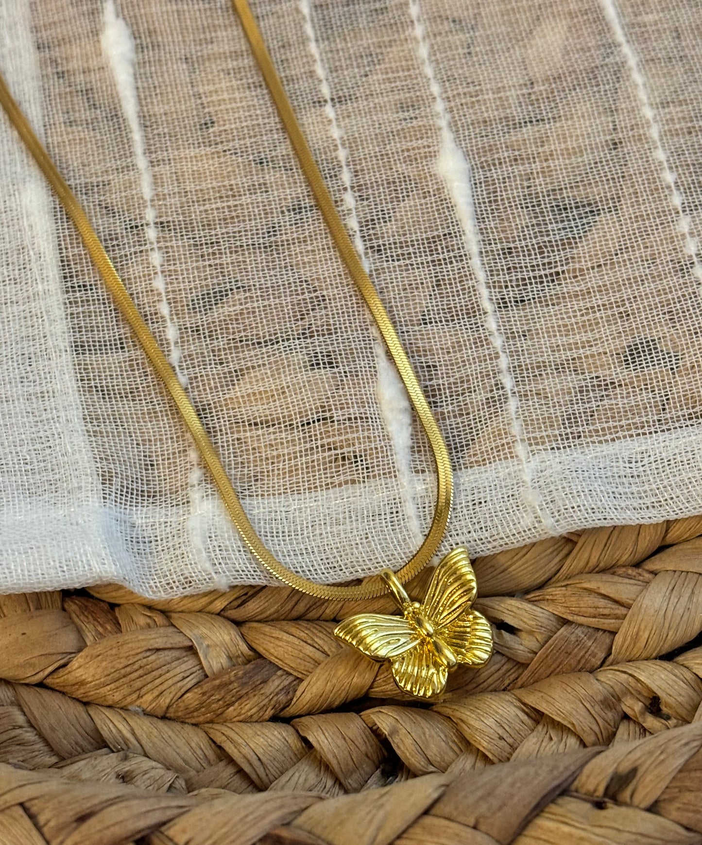 Soaring Butterfly Necklace