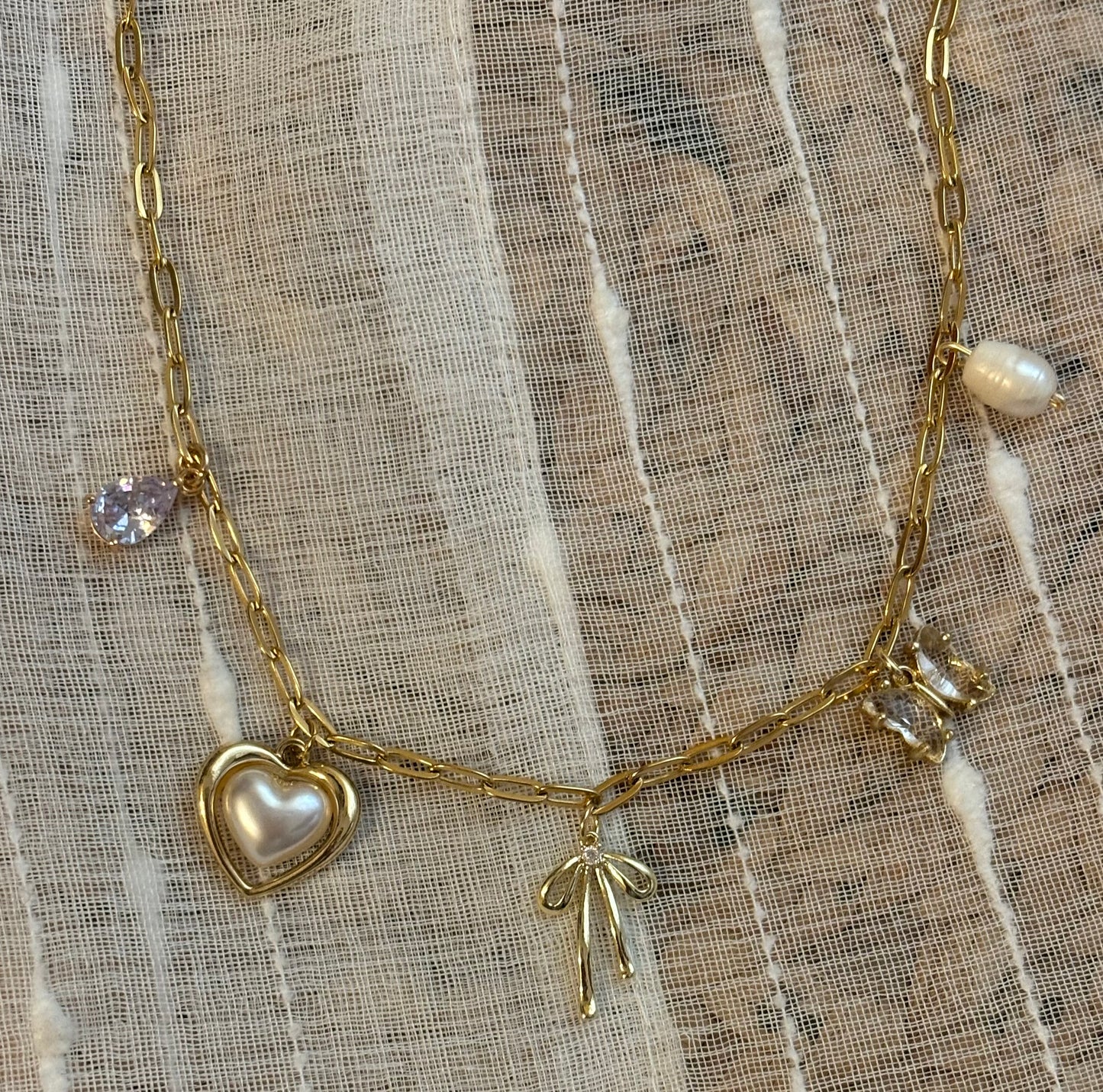 Thinking Out Loud Charm Necklace