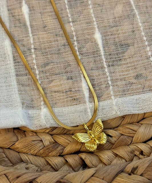 Soaring Butterfly Necklace