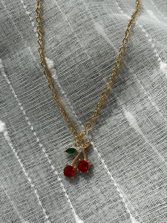 I Cherry-ish You Necklace