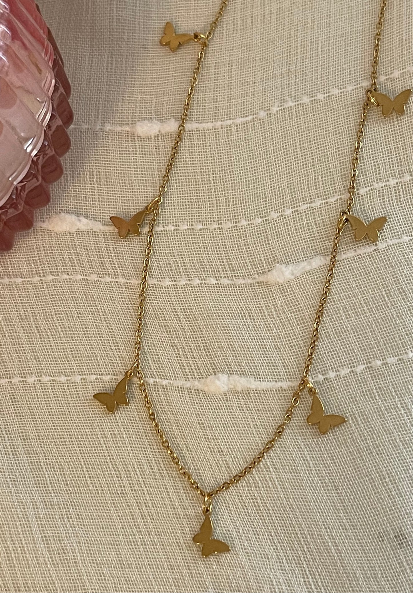 Timeless Gold Butterfly Necklace