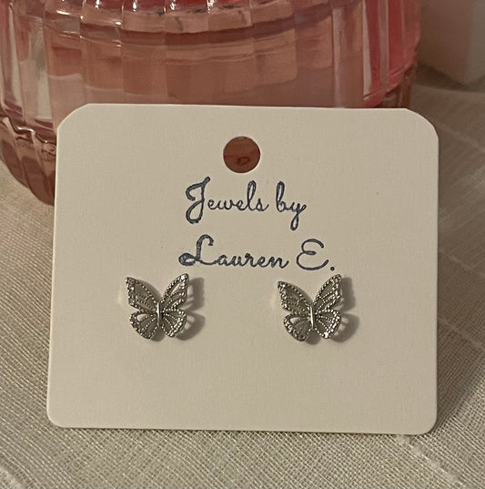 Silver Butterfly Post