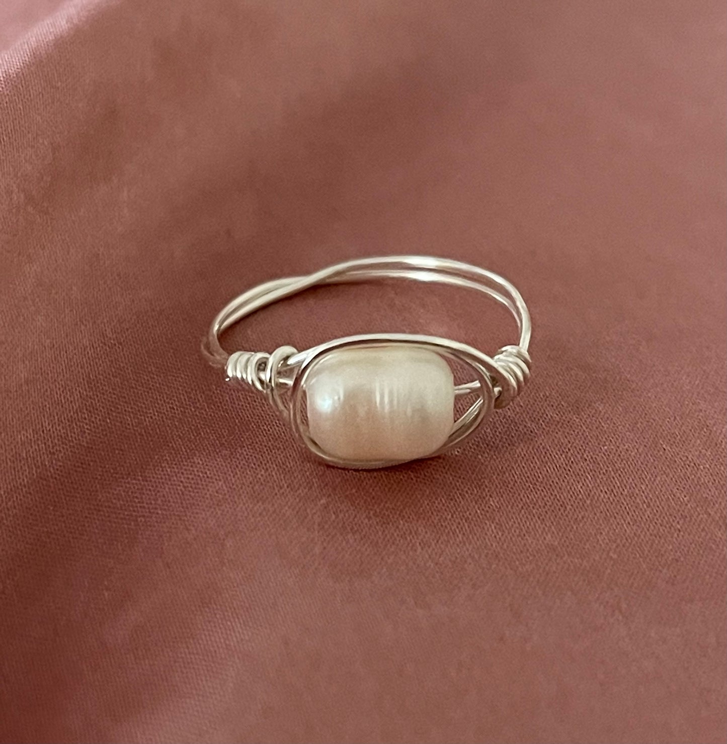 Pearl Wrap Rings