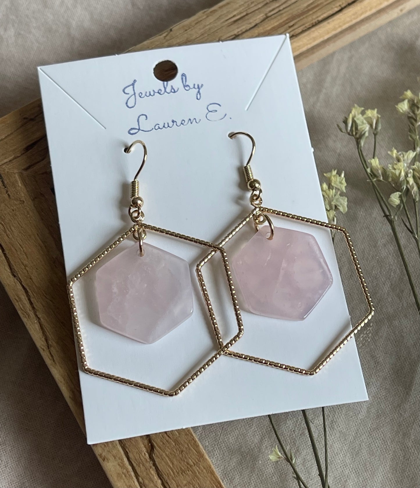 Light Pink Dangles