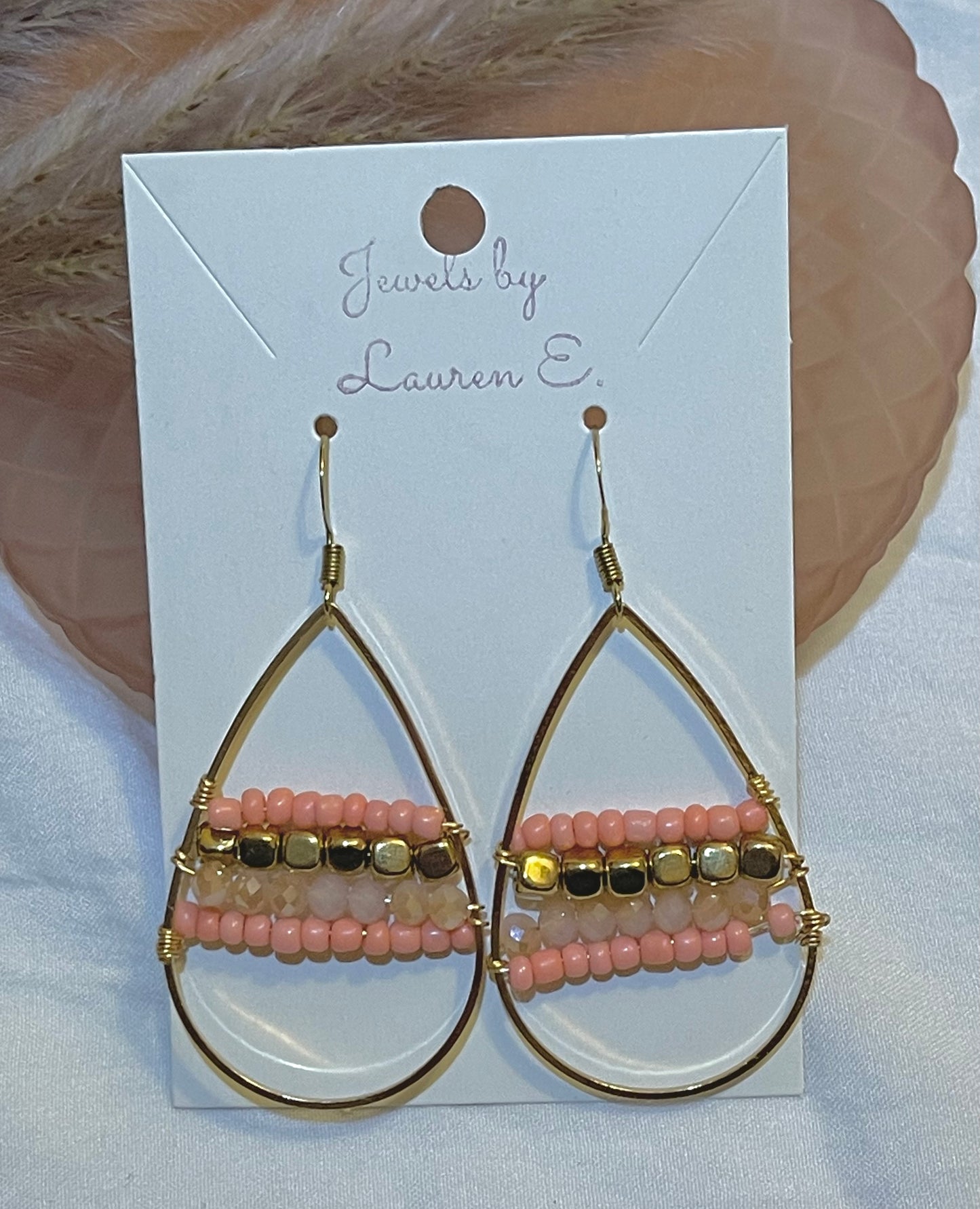 Think Pink Dangles